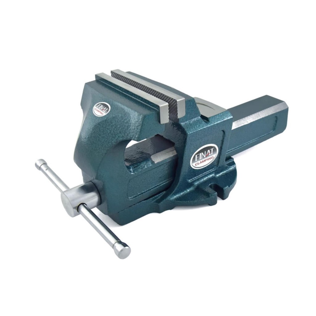 Morsa Parallela Da Banco Da 5 Pollici In Ghisa - 125mm, Girevole 360° Per Fresatrici E Levigatrici - Foto 3